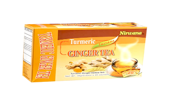 Nirwana Ginger Turmeric Tea 20/24 Cs